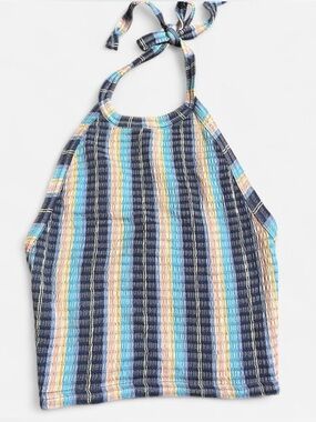 NWT American Eagle multicoloured halter neck top Size S